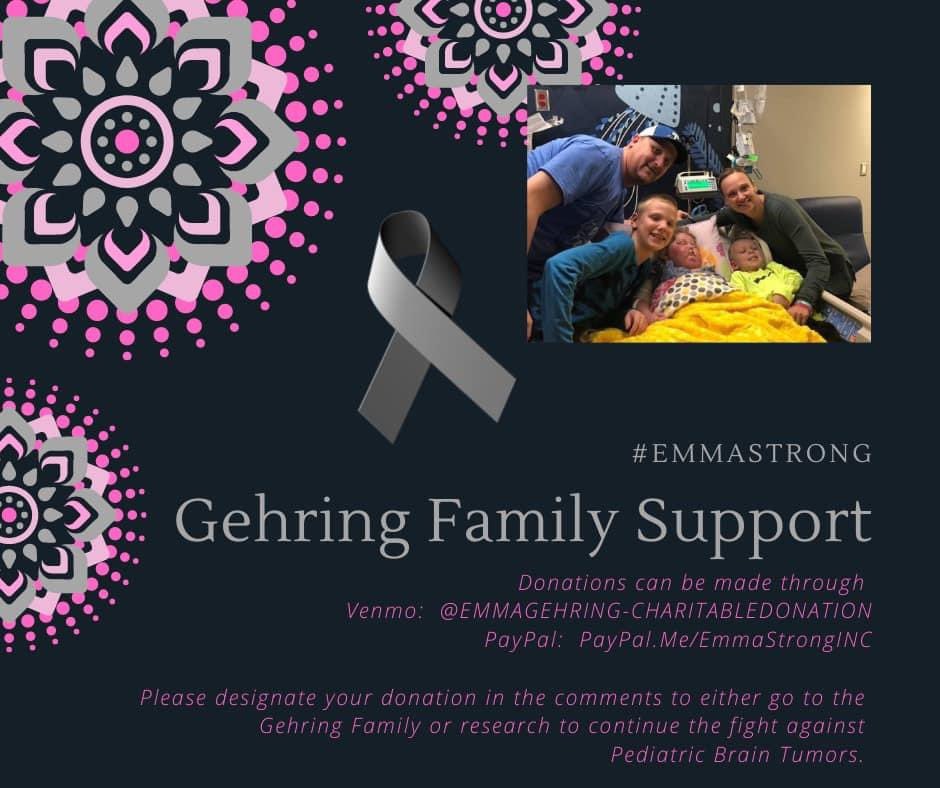 JeffSpilker's tweet photo. Emma and the whole Gehring family are a special part of the Titan family.  It is time to show our Southside Pride and rally around them! https://t.co/4DJmc5tqWI
