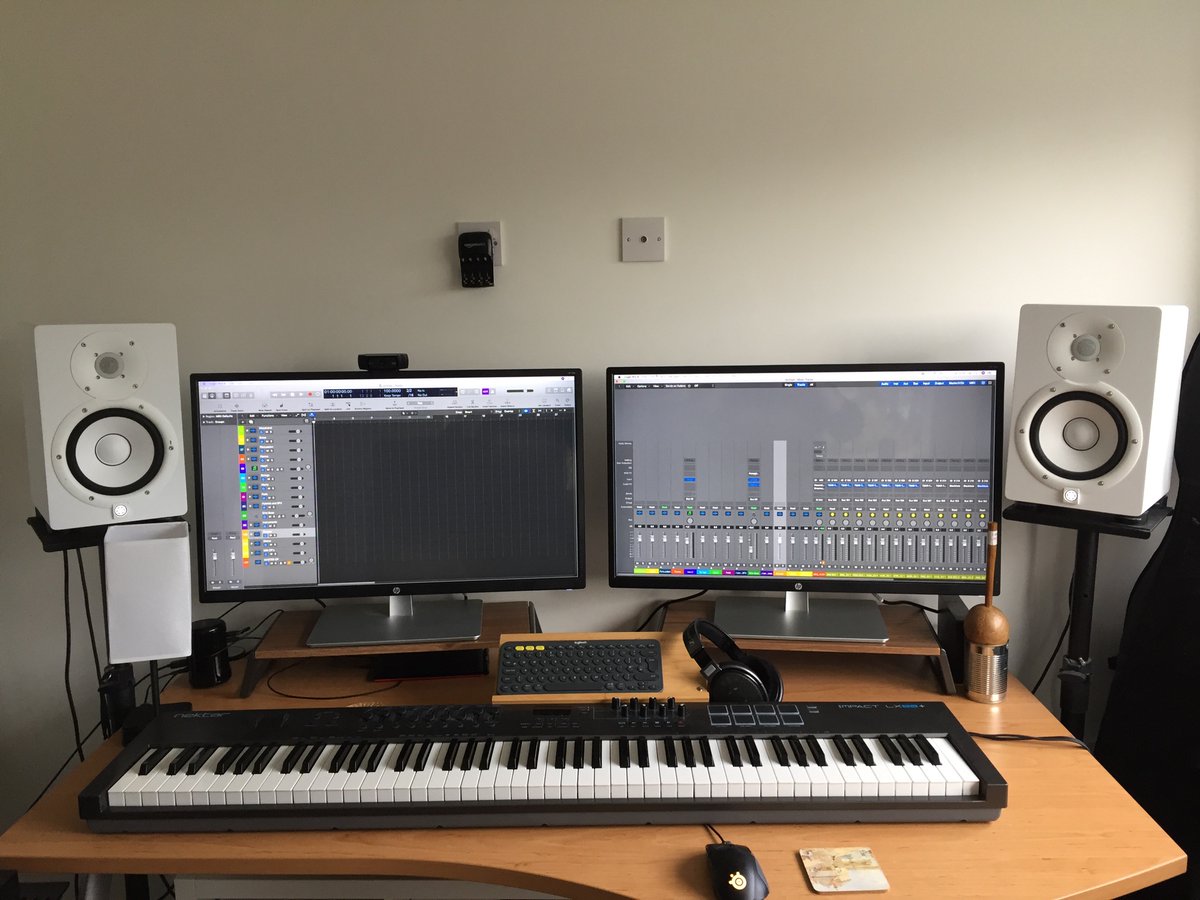 Finally gone Dual Screen! It’s a rabbit warren of tech from this point on... I can feel it.