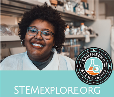 Join us for a #STEMExplore Virtual Career Connection with Dr. Tiara Moore (<a href="/curly_scientist/">Dr. T is for Trouble, Good Trouble</a>) Dec. 15, 2020 @ 4 PM (ET) about environmental forensics!

Register: zoom.us/webinar/regist…

#STEM #Afterschool #GirlsinSTEM #Science #STEMcareers #elearning #WomeninSTEM #WOC <a href="/nature_org/">The Nature Conservancy</a>