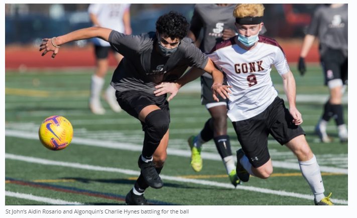 Algonquin and St Johns face off in inaugural D1 Final of Spartans MA State Competition <a href="/MassPrep/">Mass Prep Soccer</a> @NESpartans <a href="/BostonHeraldHS/">Danny Ventura</a> 

spartanssoccer.com/2020-d1-final-…