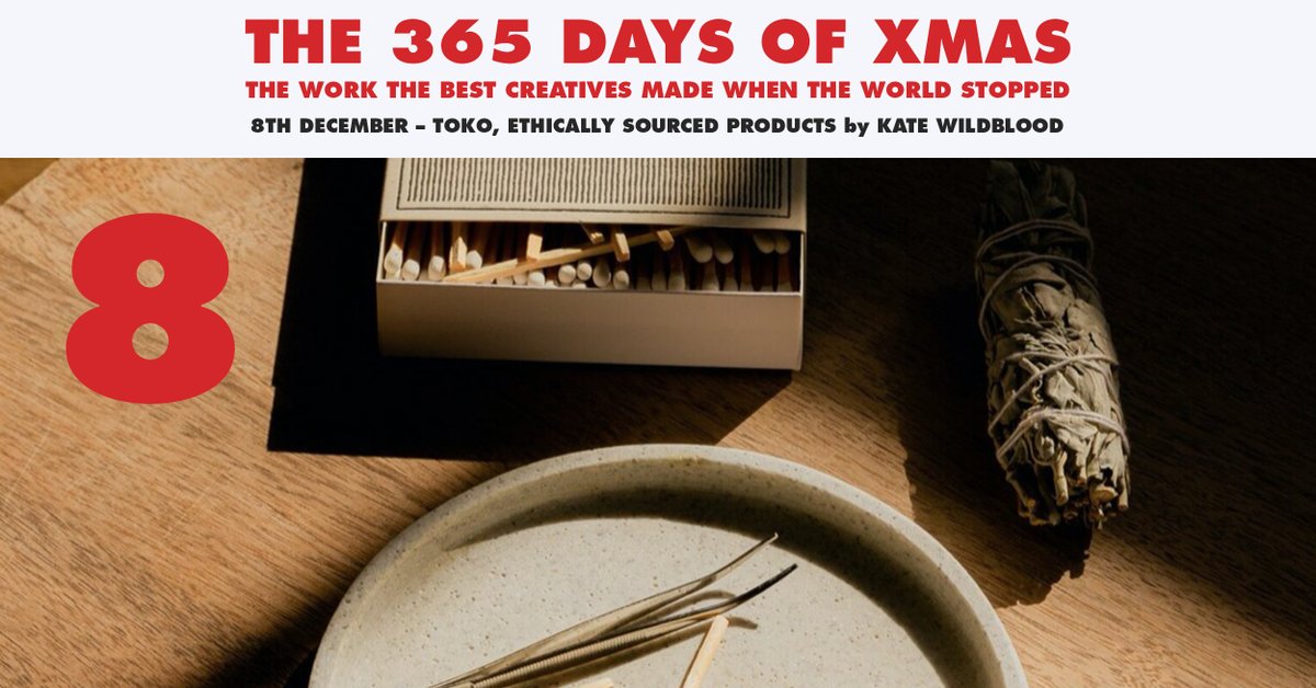 8th December - TOKO by Kate Wildblood is a lifestyle brand that was Founded in Bali during the pandemic as a way to support local craft families and their trade.  meetgenie/365daysxmas #unstoppable #creativity