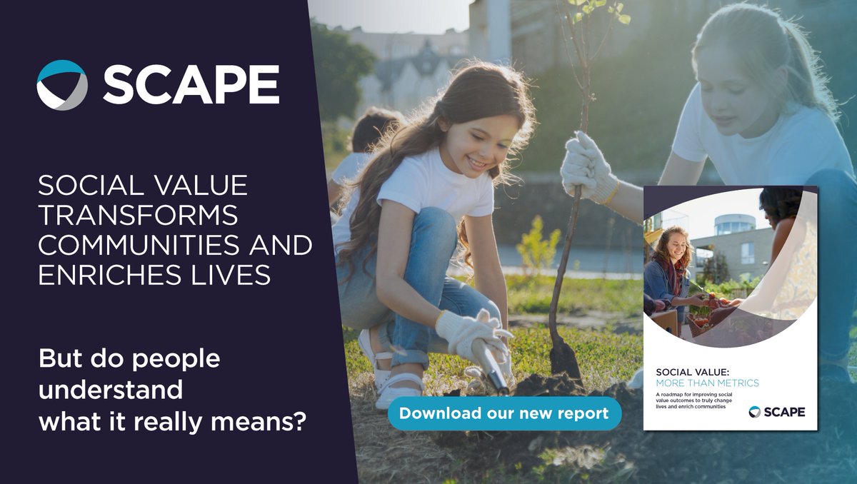 Scape_Group's tweet photo. NEW RESEARCH | The #construction industry works hard to create #socialvalue, life-changing experiences and projects rich with opportunity.

But do people recognise how far the sector is helping the UK to #buildbackbetter?

Read our new report: https://t.co/WQnmpyzCpf 
#TeamSCAPE https://t.co/UwXCWLGWAL