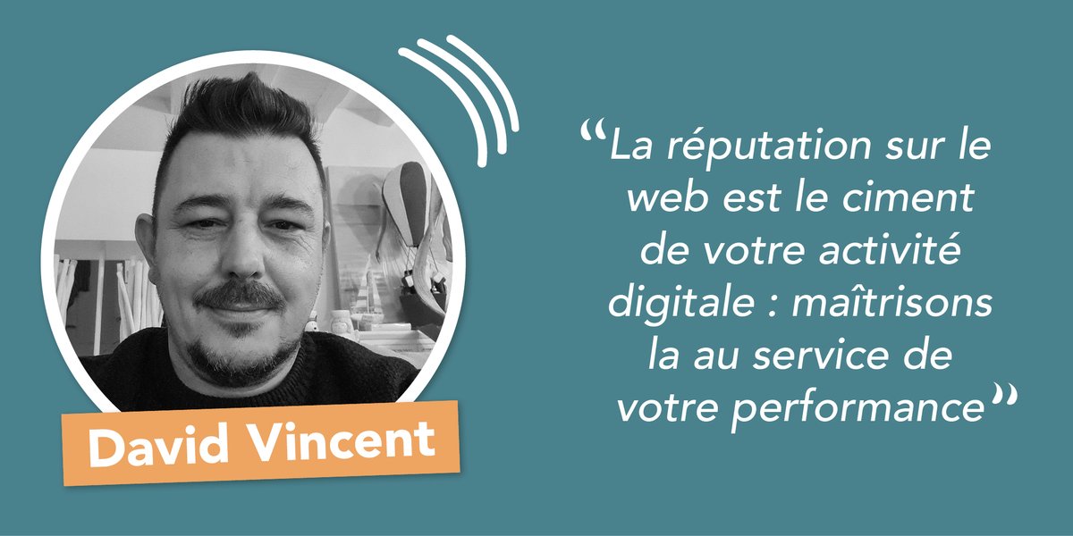 Vous souhaitez analyser votre e-réputation ou être accompagné sur les aspects plus techniques de votre projet ? Notre expert, David, est votre homme !