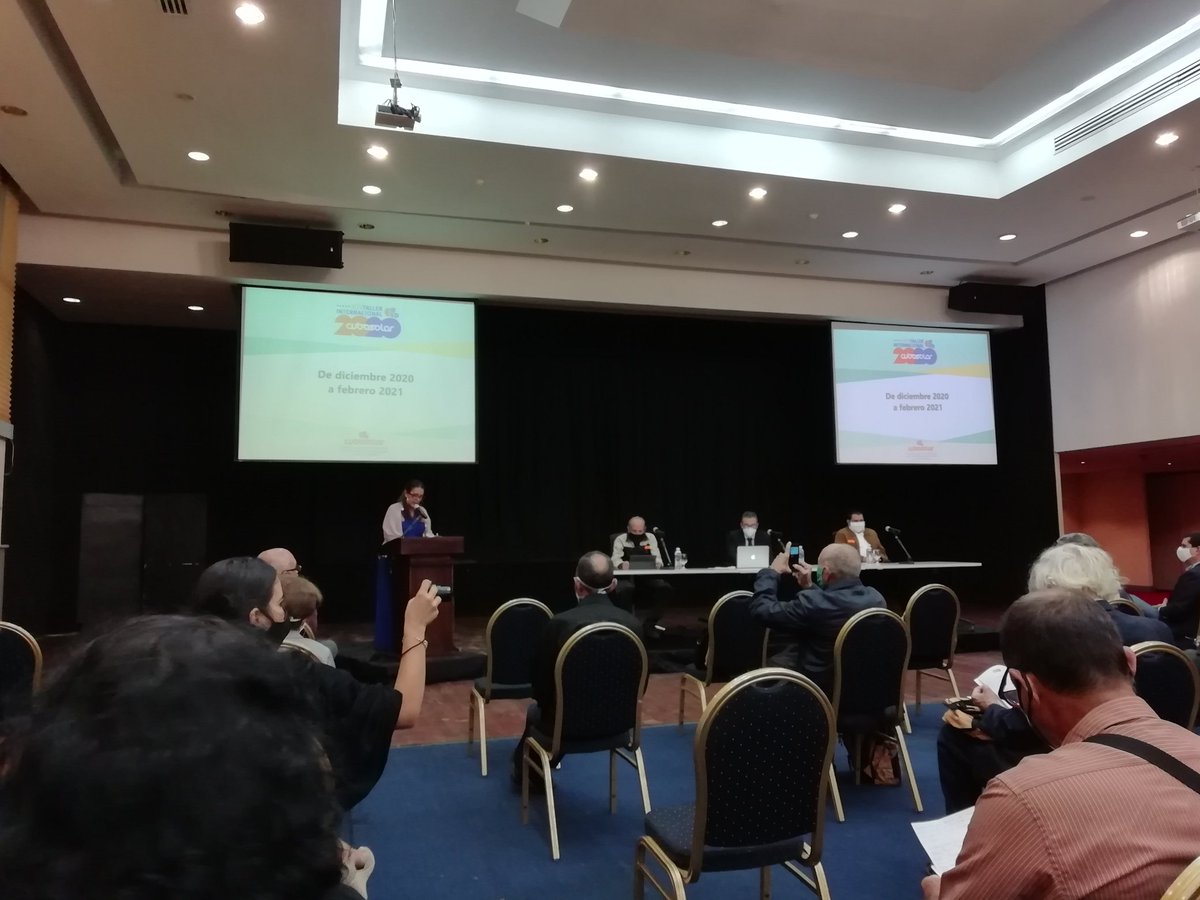 En estos momentos se desarrolla el Taller Internacional CUBASOLAR 2020. En el Hotel Habana Libre.
