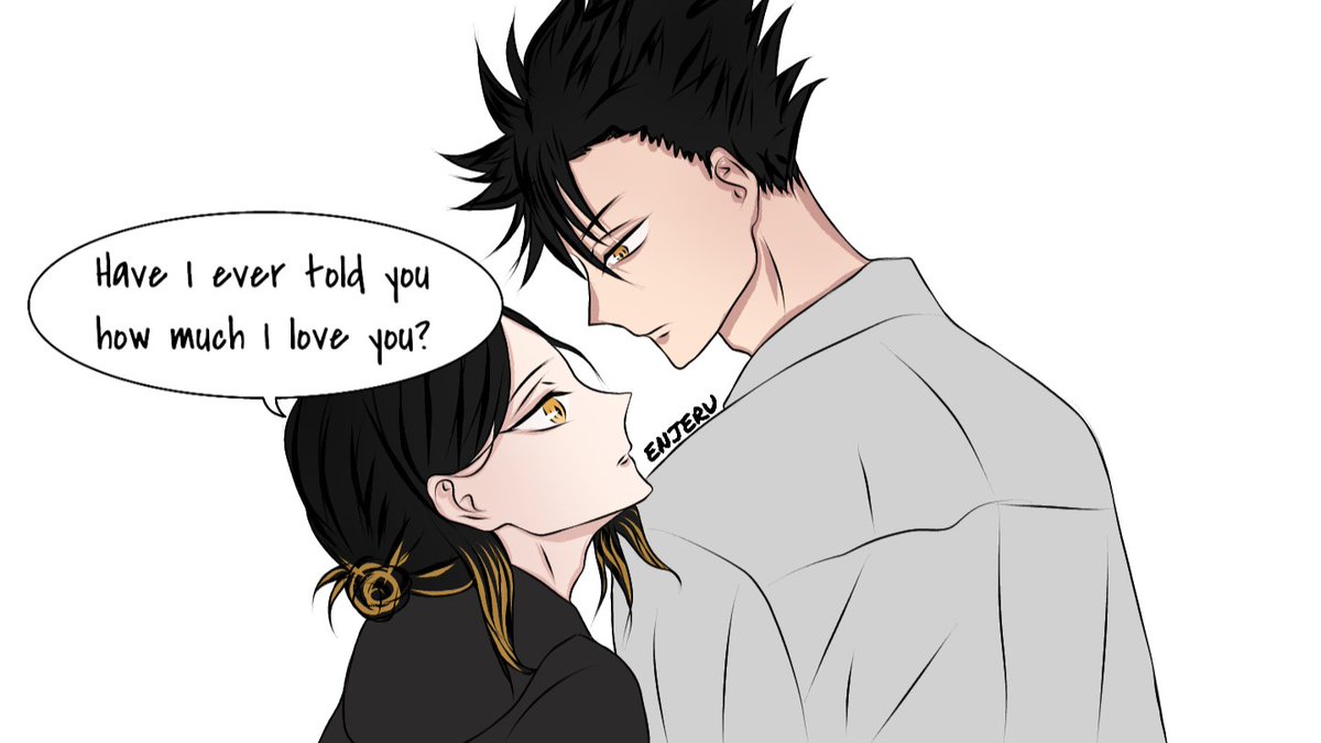 A quick KuroKen fanart inspired by @incorrectkrkn's prompt. 