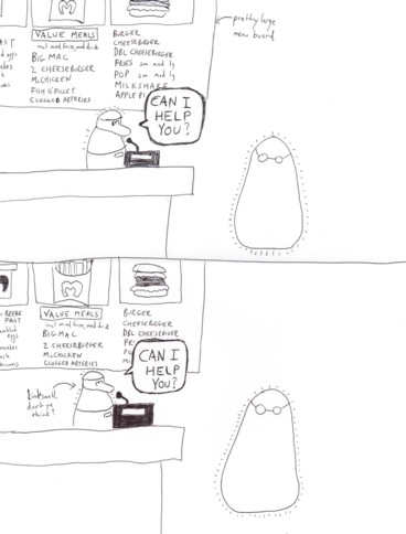 RealAmoebaJoe's tweet image. One of my favorite strips and one of the few times I returned to the #existentialist humor of the early strips. #comicstrip #hashtagsarefun