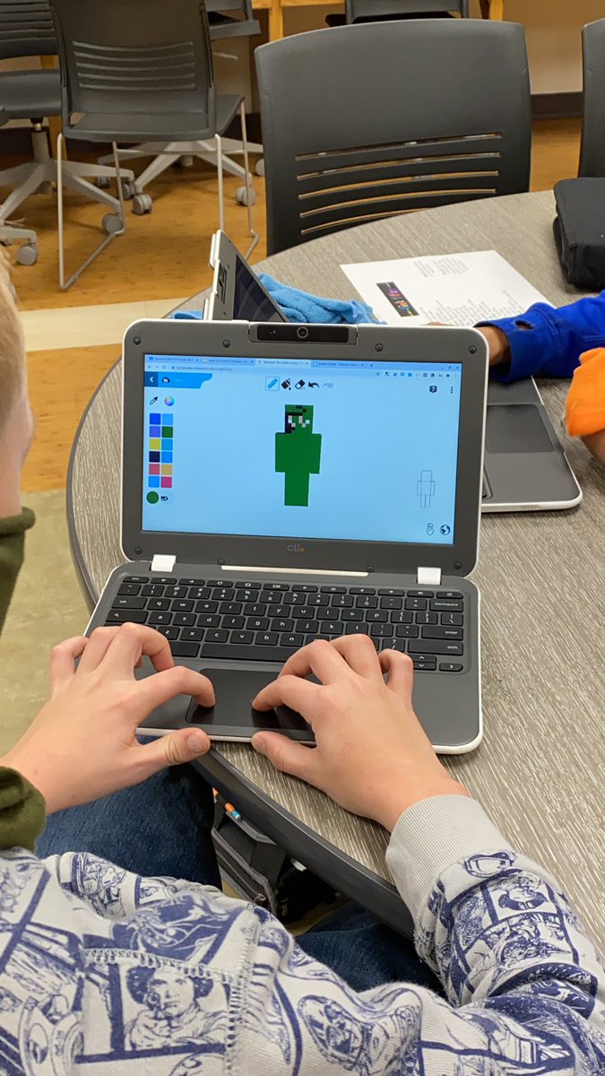 GodleyCLI's tweet photo. Hour of Code fun this week! #hourofcode #HourOfCode2020 #grinchhourofcode #tynker #pbskids https://t.co/c2FtDdikUt