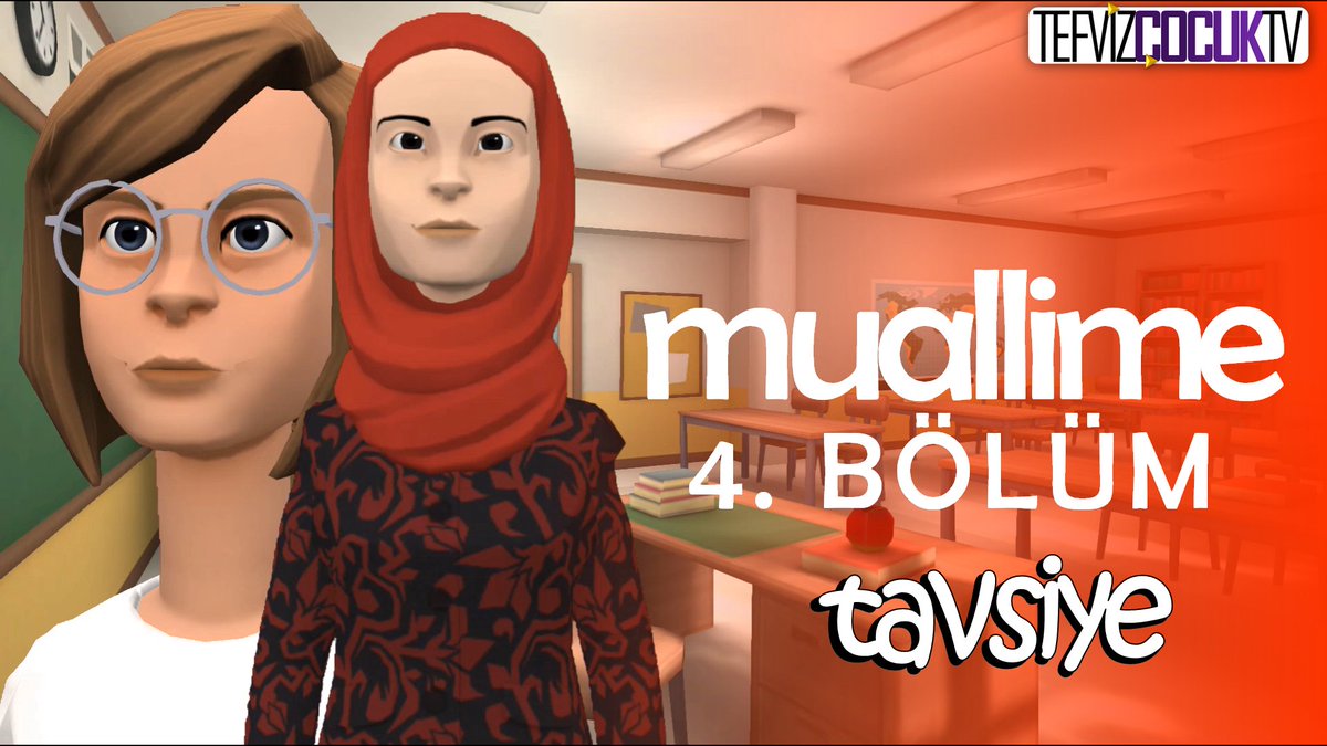 tefvizdijital's tweet photo. "AMUALLİME 4. BÖLÜM - Tavsiye | Animasyon Çizgi Film - Animated Cartoon" Adlı videomuz #YouTube Tefviz Çocuk TV kanalında yayında!
Hayırlı Seyirler...
▶️▶️▶️Video adresi : https://t.co/xhPiWEoZDq
#öğretmen #muallime #animasyonfilm
#TefvizÇocukTV #TefvizDijitalMedyaGrubu https://t.co/Mk3GHpOejH