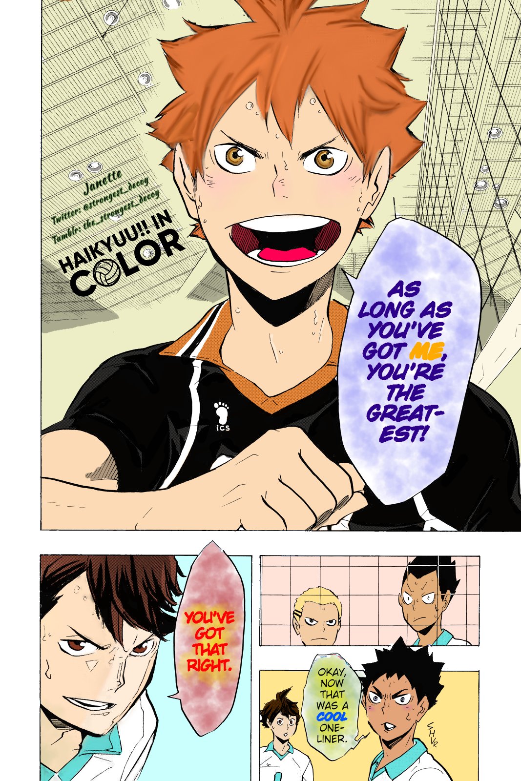 Haikyuu!! in Color ๐ on Twitter: