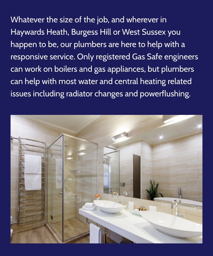 BolnoreHeating's tweet image. It’s not just boilers...we cover all plumbing work too 😊

Call us today:

07482677999

01444 616999

bolnoreheatingservices@gmail.com
bolnoreheatingservices.com 

#gassafe #gasregistered #familybuisness #localbusiness #christmascountdown #supportsmallbusiness #supportlocal