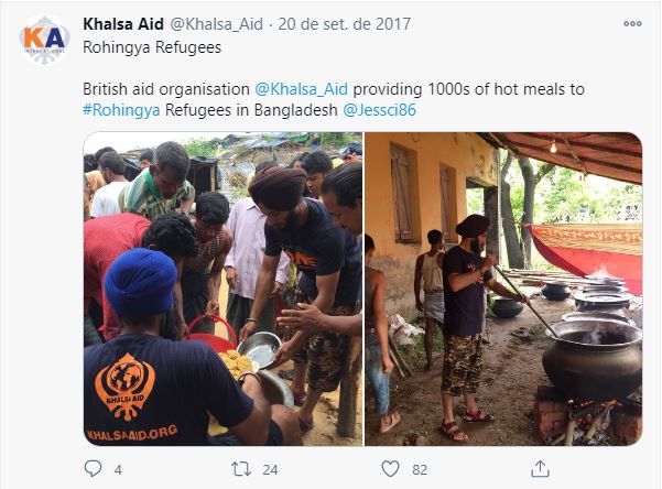 They provide aid to Syrian refugees and Rohingya Muslims to get support and fund from Islamic countries included Pakistan. This is cartel no 2To hide their actual goal, in between they also have done some other camp. E.g. Chennai flood