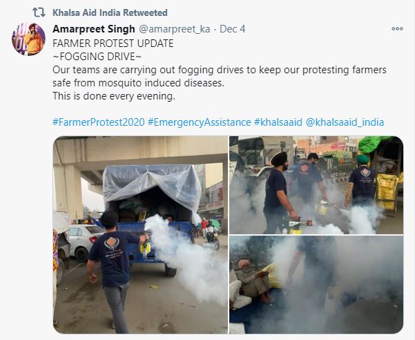 In this Farmer protest they are serving all the things with micro planning. Which is not possible without proper long term planning.Let’s some of the service which they are providing to Protesters. Shelter home, footwear, bathing and hygiene kits, Fogging