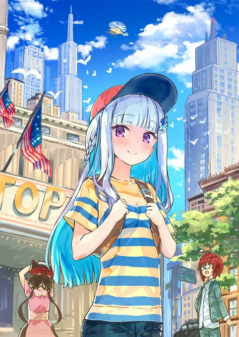 ここ一年の沢山反応を頂いたファンアートから!ひよこぱんつ!
 #これが私の代表作 