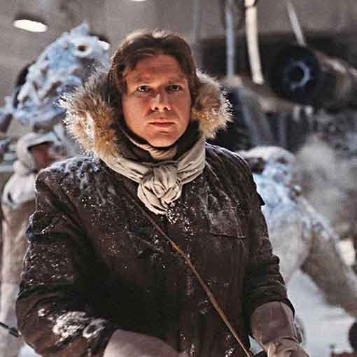 While Gosling's was cooler, Ford has his own universe of cool coat characters