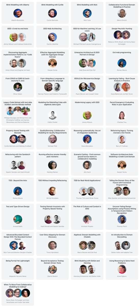 ddd_eu's tweet photo. We published the speaker page last Saturday, and now (most of) the program is online as well. 1/5 https://t.co/mlEruUAoJ8