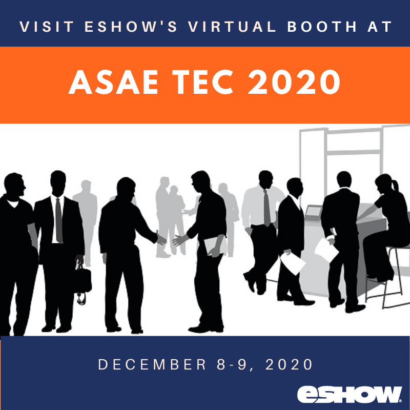 Go_eShow's tweet image. Are you attending virtual @TECbyASAE? Then stop by eShow&apos;s virtual booth! BTW, did you know that eShow is ASAE&apos;s official event solutions partner?  That means you get to experience the power of eShow firsthand! #virtualeventmanagement #asaetec #asaebytec #eventmanagementsolutions