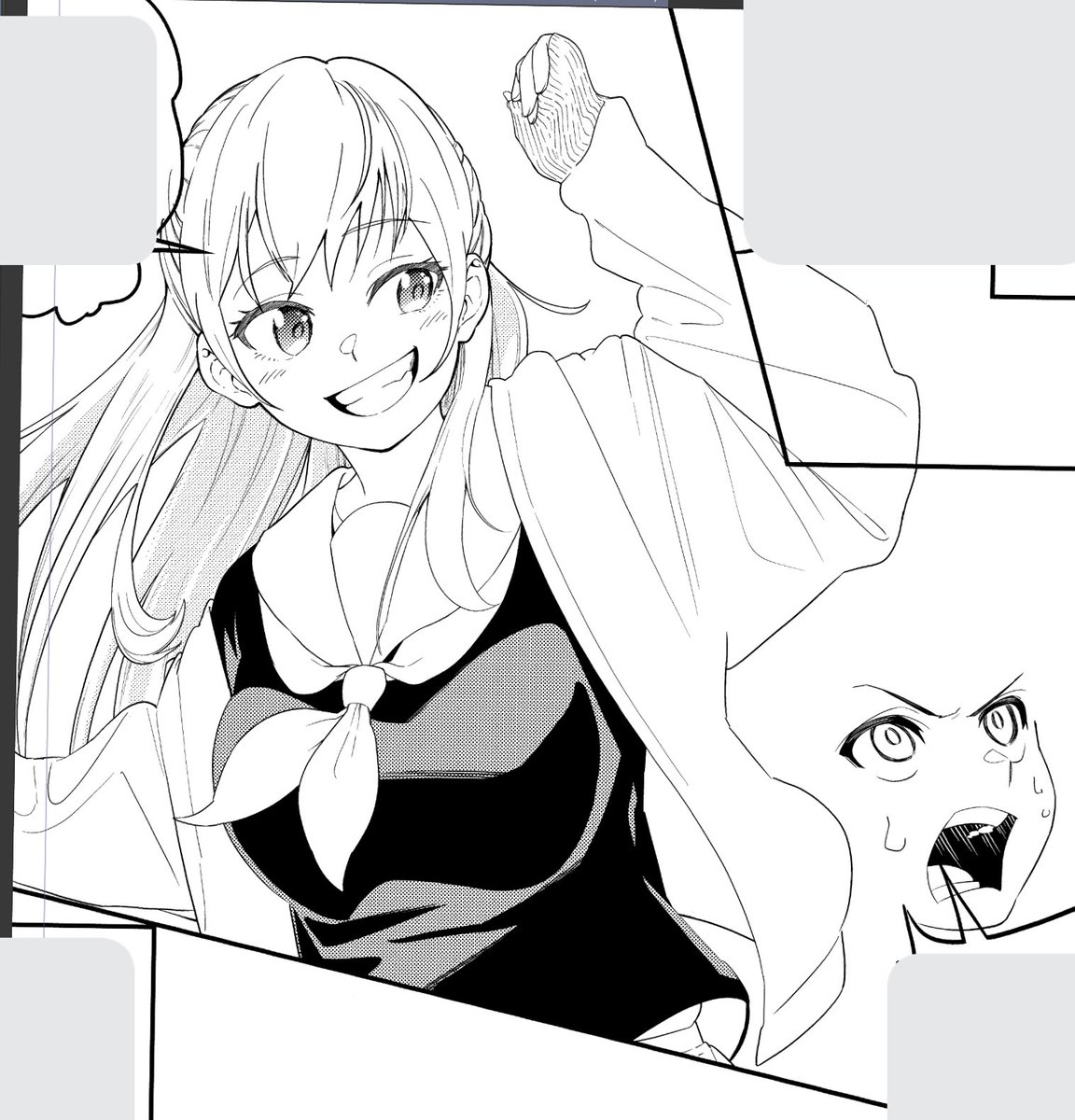 過去作の反省点を踏まえて新しく描いてみてるのですが
めっっっっっっっっっっっっちゃ時間かかってて次から次へと反省点が出てきます!!!わー!! 