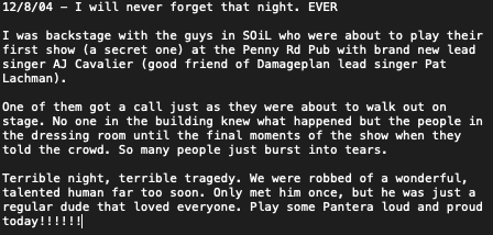 PuckinHostile's tweet image. #RIPDimebagDarrell #RIPDime #RIPDimebag #PANTERA #Damageplan 🤘😆🤘