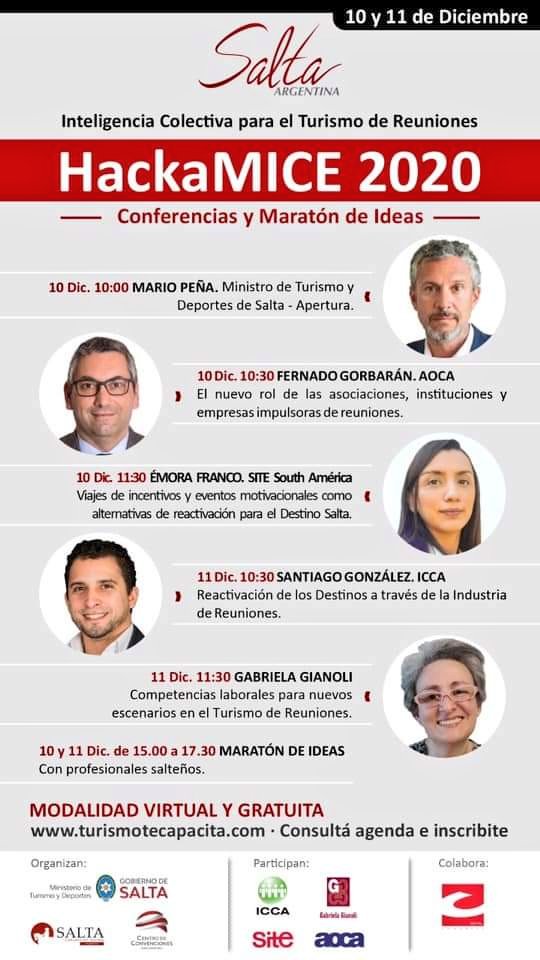 BureauSalta's tweet photo. ¡Falta poco! ¡No te quedes afuera!

Tendremos conferencias de expertos y referentes del Turismo de Reuniones.

¡No te lo podes perder!
 
#hackamice2020 https://t.co/eEJObYZGLM