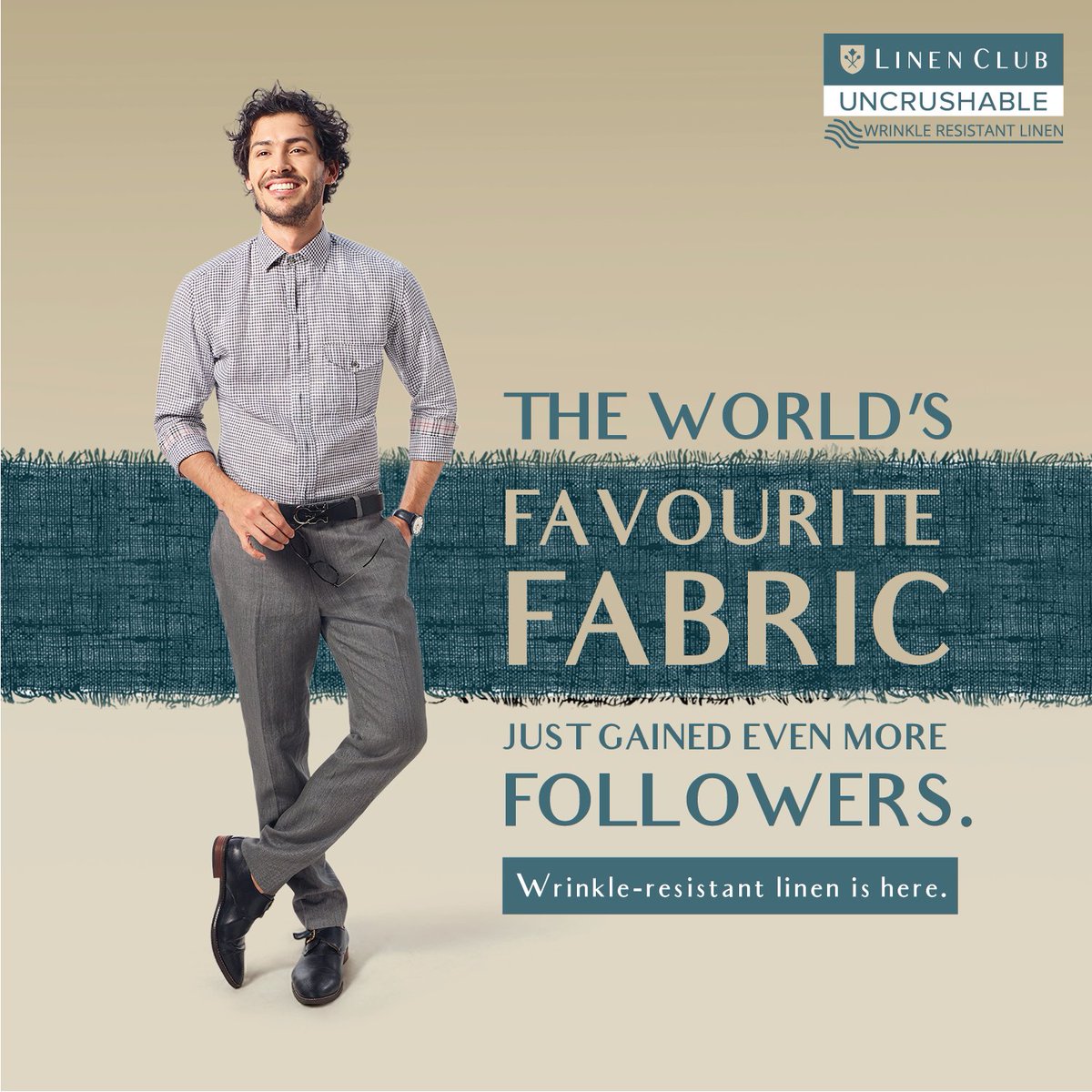 LinenClub's tweet photo. Introducing Linen Club Uncrushable wrinkle-resistant linen. It’s a linen innovation that will make you believe in the impossible. To find the nearest Linen Club showroom, click here - https://t.co/NdYdkehiO5
#UncrushableLinen #WrinkleResistantLinen #MaximumLinen #MinimumCreases https://t.co/NZ57LOfFDk