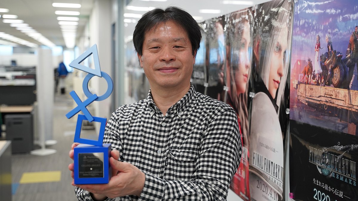 Final Fantasy Vii Remake V Twitter Here S Producer Yoshinori Kitase Shortly After Winning The Grand Award For Finalfantasy Vii Remake At The Playstation Partner Awards Japan Asia Learn More About The Final Fantasy Vii Remake V Twitter Here S Producer Yoshinori Kitase Shortly After Winning The Grand Award For Finalfantasy Vii Remake At The Playstation Partner Awards Japan Asia Learn More About The