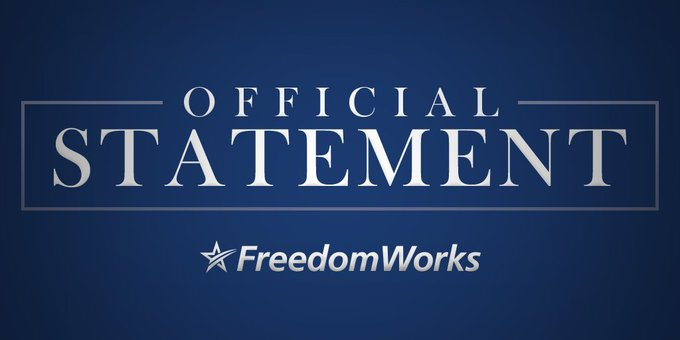 FreedomWorks key vote against  #NDAA b/c of the price tag, limits on troop withdrawals in Germany/Afghanistan, the failure of Congress to reform the AUMF in Iraq, as well as the failure of Congress to prohibit logistical support in unauthorized military activities in Yemen.  #ampFW