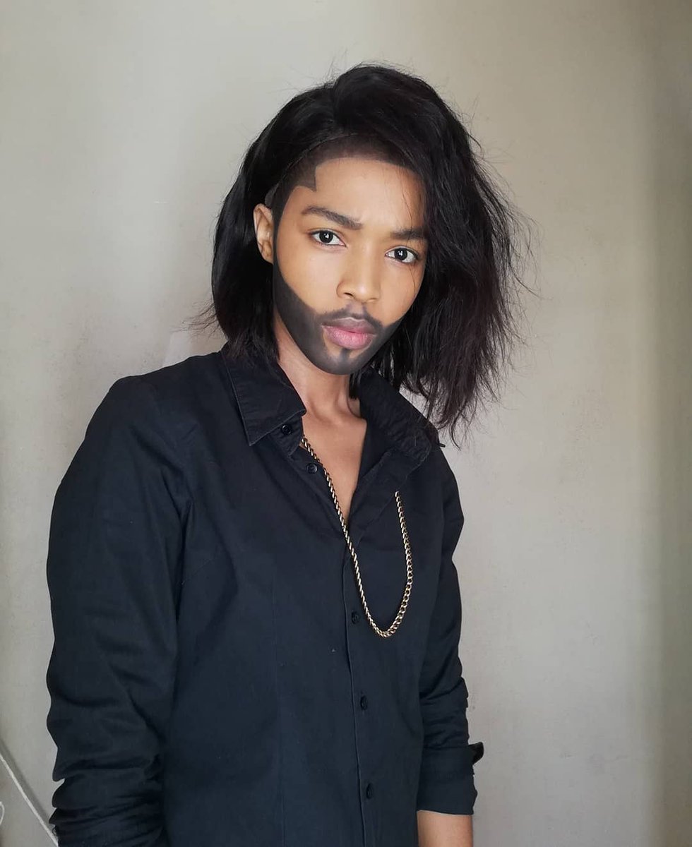 YoloNdobeni's tweet photo. The final makeup transition looks https://t.co/OTA5XHYJO7