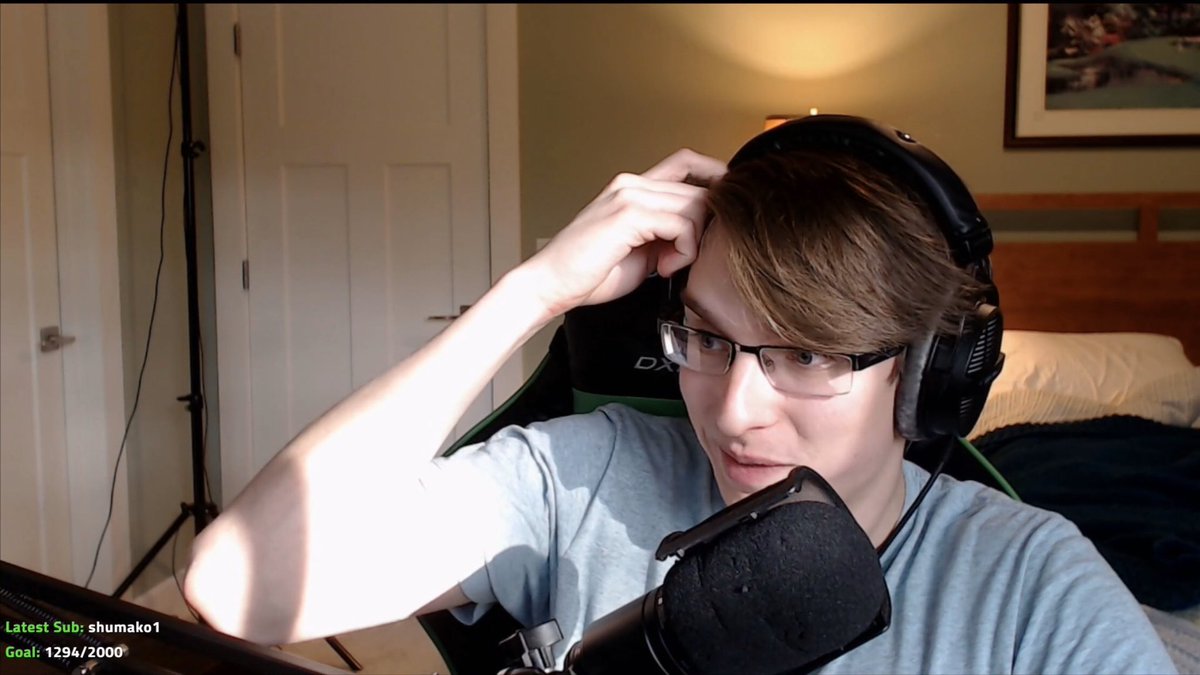 1) general chaos and hilarity. this man has made me cry-laugh on COUNTLESS occasions and has been my top comfort cc for around a year now :,)his puns unironically keep me going and idk what that says abt me but i highly recommend it /g