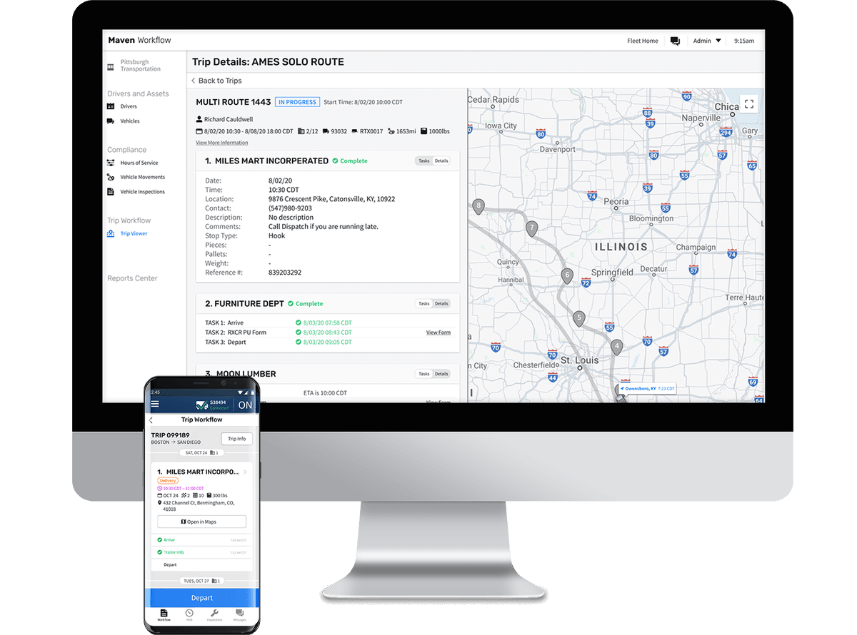 MavenMachines's tweet photo. #Truckdrivers are essential workers. They should have the right tools to do their job. Maven Workflow is a flexible workflow solution that saves time and increases productivity for #truckload drivers. Learn more at https://t.co/QaF68VfuF7.
#driverworkflow #Trucking https://t.co/PoT6dygMrk