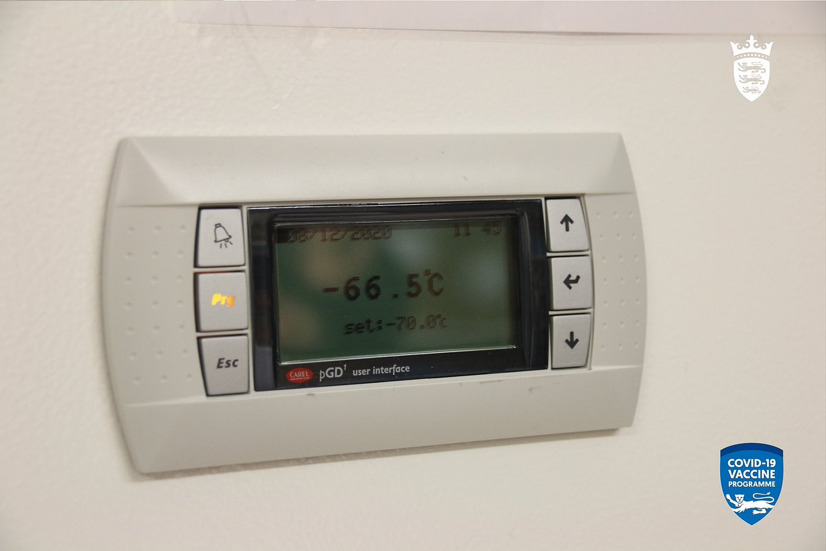 The COVID-19 vaccine developed by Pfizer/BioNTech has arrived in Jersey ready for the vaccination programme to begin.

Read more about the vaccine delivery here: bit.ly/3lWDlm7