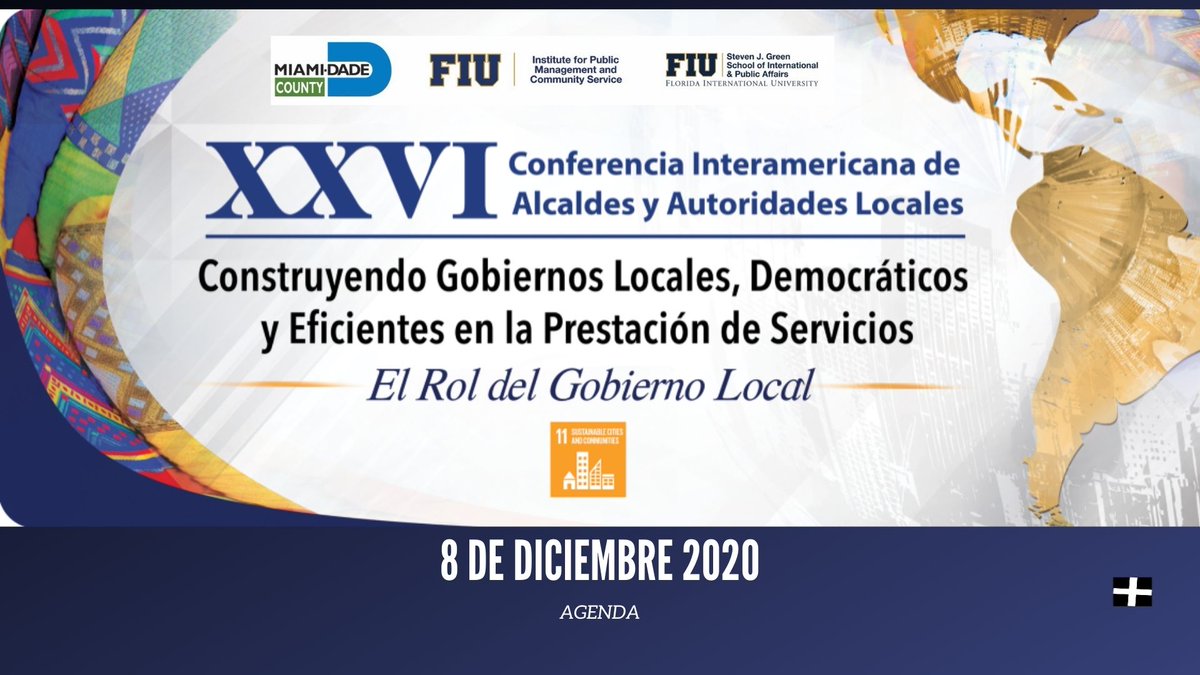 ipmcs's tweet image. &quot;The purpose of this conference is to build bridges in Latin America&quot; - Dr. Allan Rosenbaum
#ConferenciaDeAlcaldes @FIUPublicAdm @ipmcs @FIU #StrenghtLatinAmerica #Descentralization #Governance