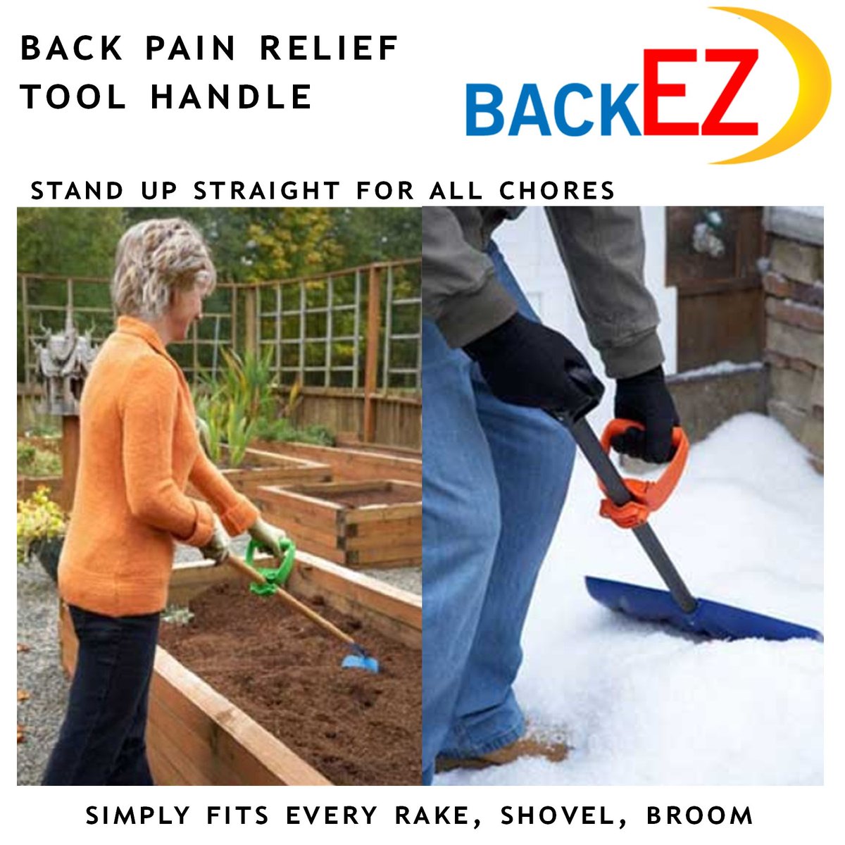 jaycotler1's tweet image. #backsaver handle made cutting through #ice #snow easier  I just recently added a second handle to my collection awesome attaches to the shaft &amp;amp; improves ergonomics &amp;amp; lessens the risk of injury  amzn.to/3mUqbHD  under $10 year round use Universal  Grip, Quick Installation