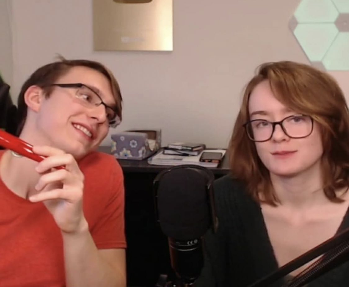 6) this has sorta derailed into me just infodumping abt my hyperfixation so heres charlie and his gf grace being the absolute Cutest™