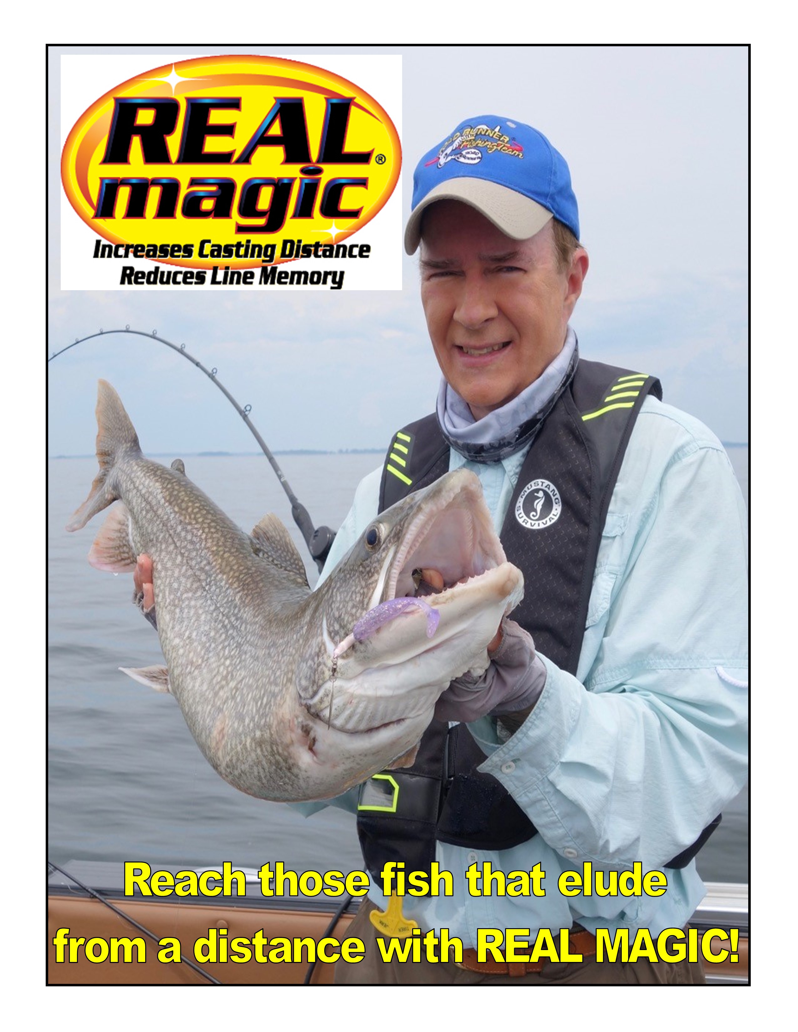 Real Magic on X: Reach out and catch those fish with Real Magic!  @realmagic16 #realmagic #fishing  / X