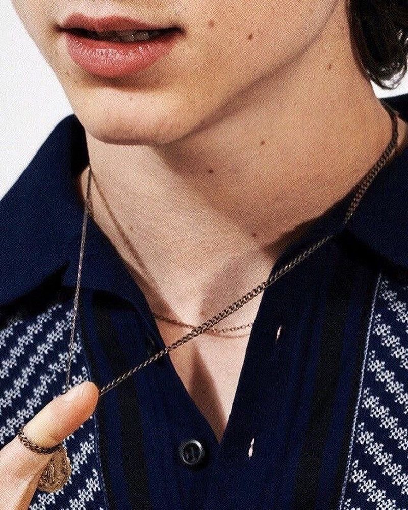 musetta - timothée chalamet daily on X: the way necklaces stay on  timothée's neck  / X