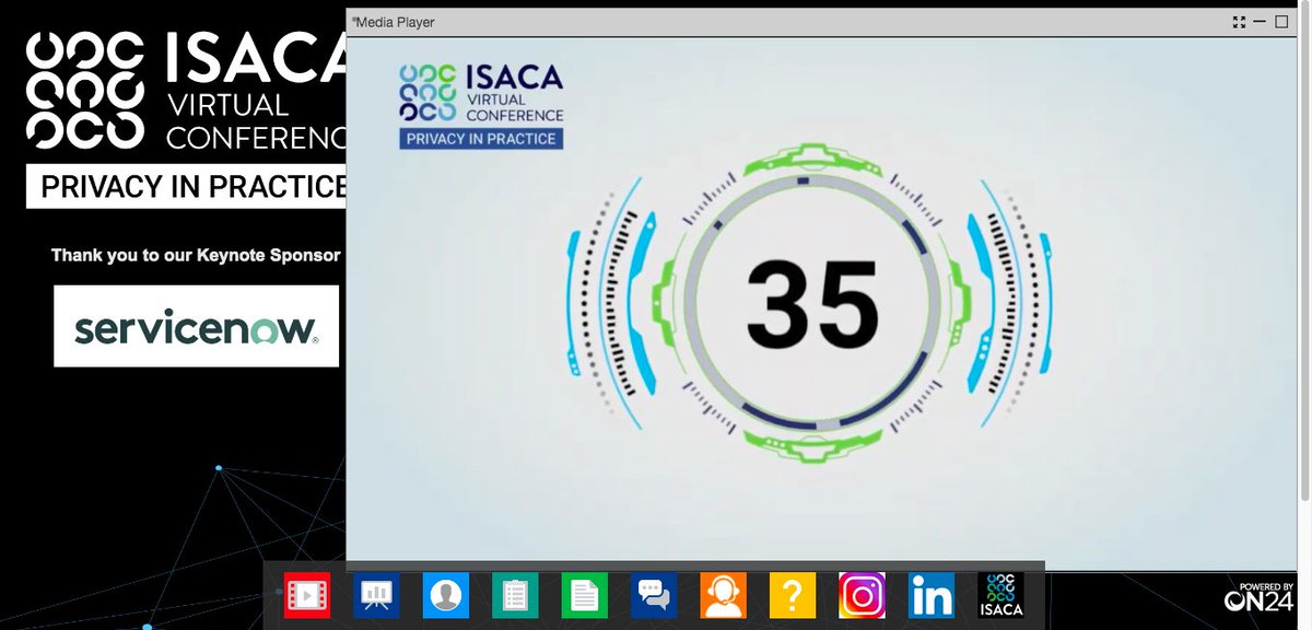 iyeraghu's tweet image. All set for the @ISACANews #Privacyinpractice virtual conference...here&apos;s to fun and learning through the day!