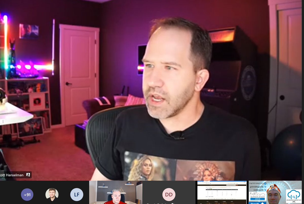 GregorReimling's tweet image. #AzDevCom Closing #Keynote with @shanselman is running now. Jump in shortly and bring your questions to reach Scott directly 😀