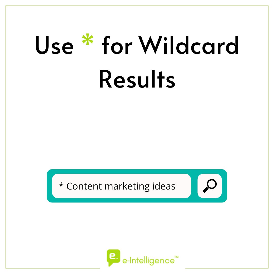 eIntelligence's tweet image. Let us know in the comments below what other tips and tricks you know about Google. 
.
.
.
#google #googletricks #googleapps #techtip #googlehacks #marketingstrategy #marketingtips #onlinemarketing #businessideas #inspirationbusiness #eintelligence