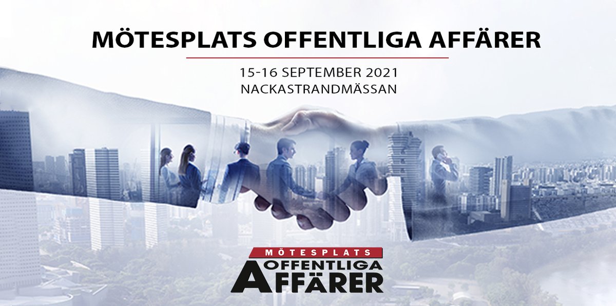 Vi kan stolt presentera Mötesplats Offentliga Affärer 
- En uppgraderad variant av de tidigare populära Upphandlingsdagarna. Fokus är som tidigare de goda offentliga affärerna, upphandling och inköp, men nu med tillägg för statsbidrag och e-handel. 
Håll utkik, mer info kommer.