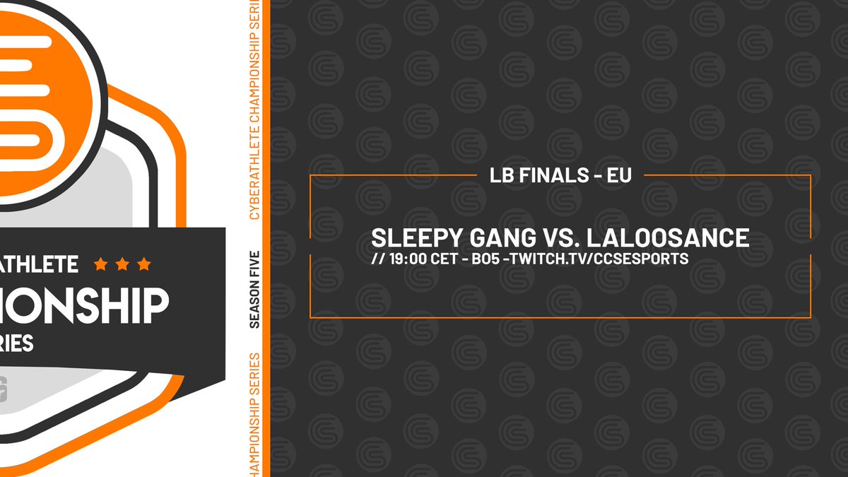 CCSesports's tweet image. Join us tonight to see who finishes in third place and who moves to the grand finals against @DEDInsideR6 !

19:00 CET | #CCSSeason5 | twitch.tv/ccsesports