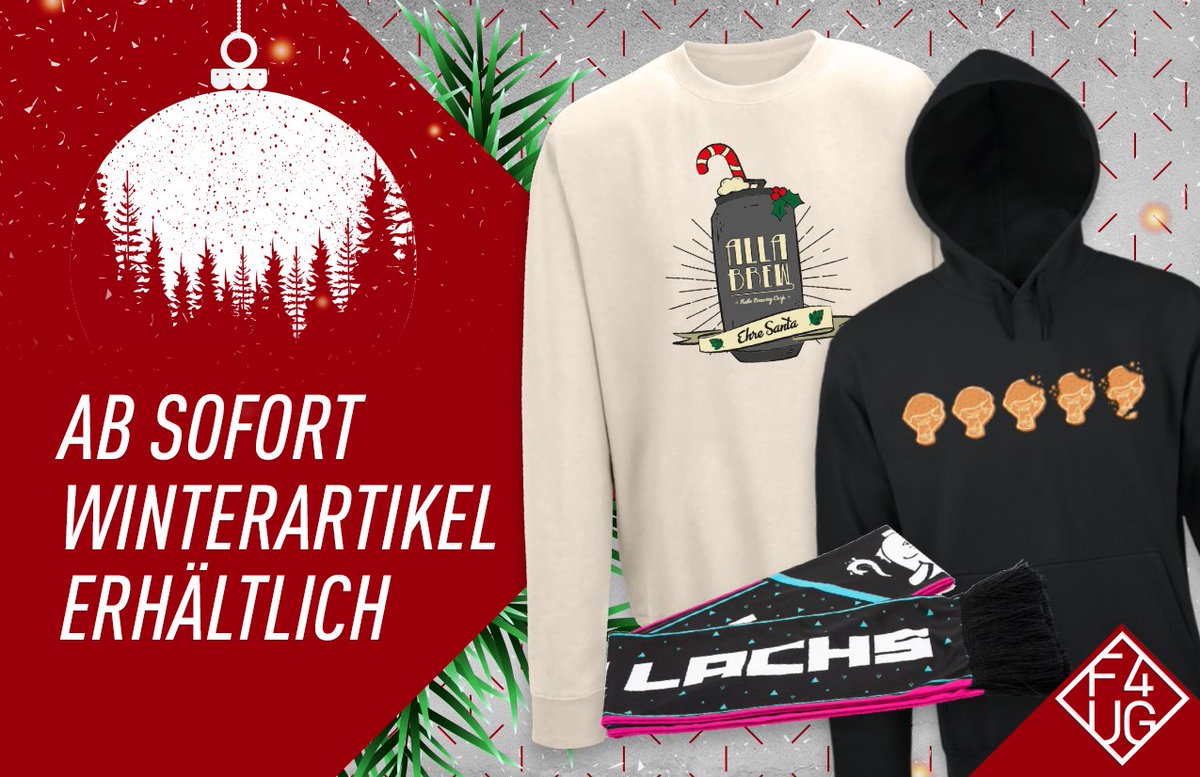 Ob ihr lieber Kekse nascht oder ein Weihnachtsbräu trinkt bleibt euch überlassen. Wir haben für jeden Fall die passenden Klamotten für euch.
➡️ bit.ly/37IMVE8