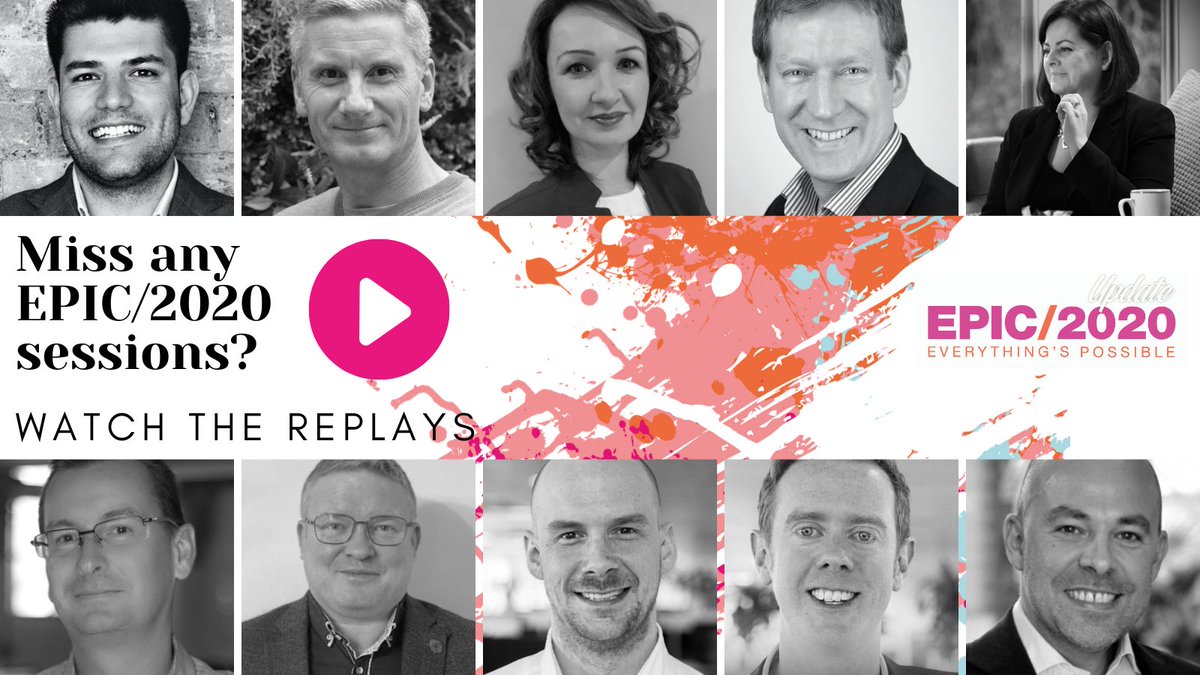 Did you miss any of the EPIC/2020 sessions? They're now available for catch up on YouTube. <a href="/Mark_E_Wright/">Mark Wright</a> <a href="/peterdocker/">Peter Docker</a> <a href="/TheRetailInst/">The Retail Institute</a> <a href="/doordropmark/">Mark Davies</a> <a href="/careytrevill/">Carey Trevill</a> <a href="/bpma/">bpma</a> <a href="/REaD_Group/">Sagacity</a> <a href="/Antalis_UK/">Antalis</a> <a href="/madano/">madano</a> <a href="/Xerox/">Xerox</a>   Here's the link to the playlist: youtu.be/PB74grDEM0o