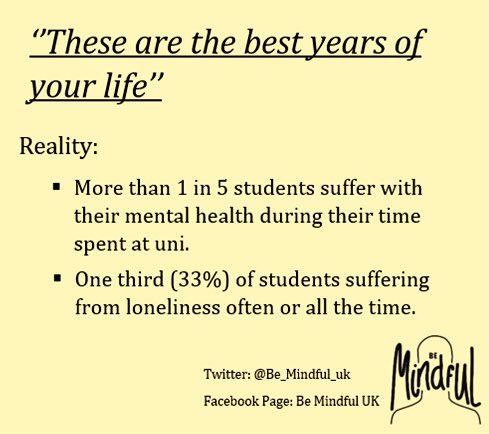These figures cannot be ignored. The number of students facing mental health problems is only rising! 

Students need more support. #standuptothestigma #standupforsupport #Mentalhealth #MentalHealthMatters #MentalHealthAwareness