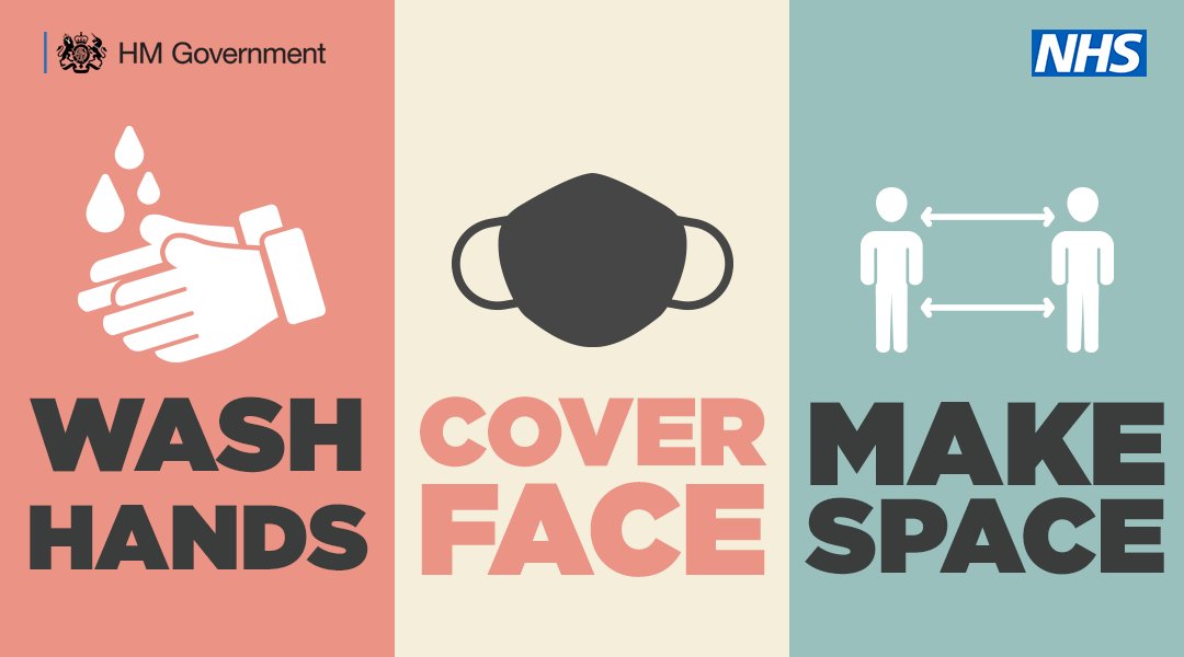 Today will go down in history, but it's important to remember that we're not out of the woods yet.

Please continue to protect fellow Londoners by following simple but effective ways to limit the spread of coronavirus:
✅ Wash your hands
✅ Cover your face
✅ Make space