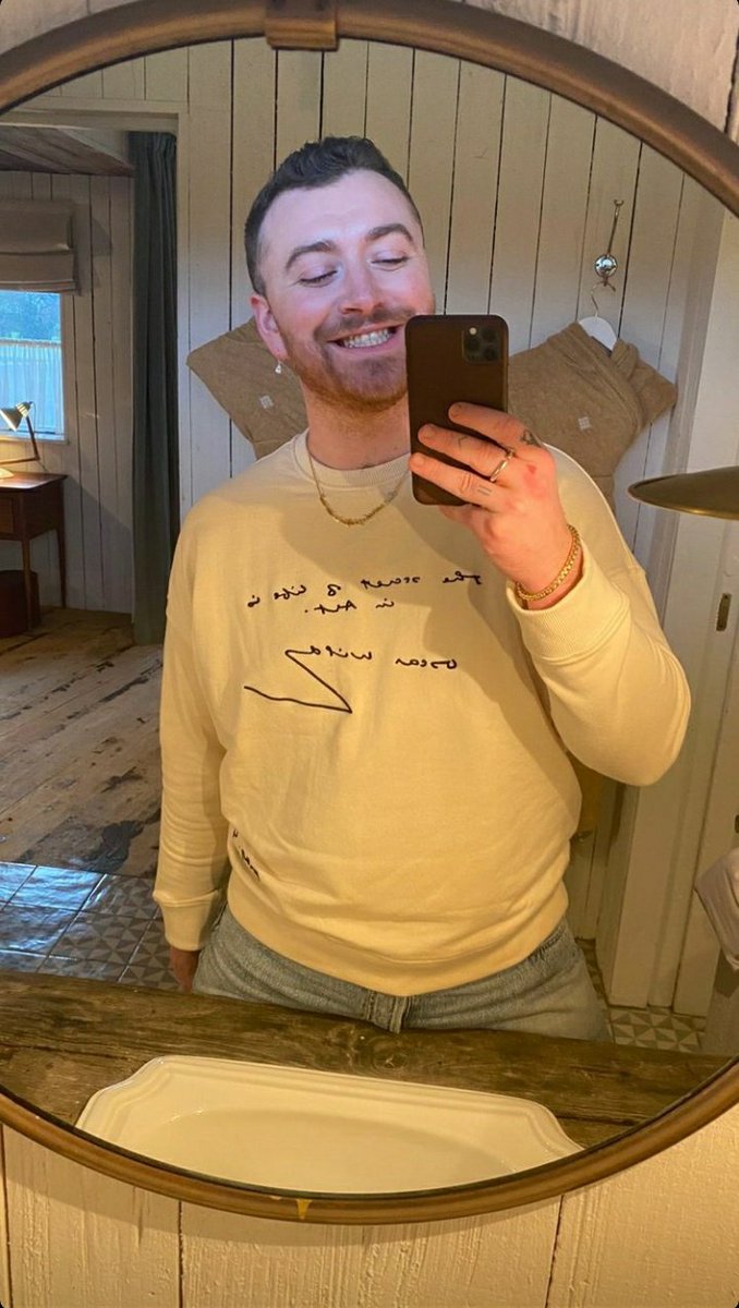 SSMITHBRASIL's tweet image. Sam Smith via IG Story. 📸❤