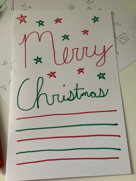 RochesterKey's tweet image. Yesterday’s Kindness Challenge was to write a holiday card for someone! It is a great way to make someone smile even if it’s not possible to see them right now!