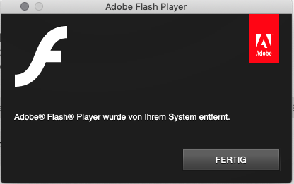 ToBrunner's tweet photo. Welch ein Moment, nach gefühlt 113.868 Update-Anfragen über die Jahre. #byebyeflash https://t.co/DbZryrTPuw