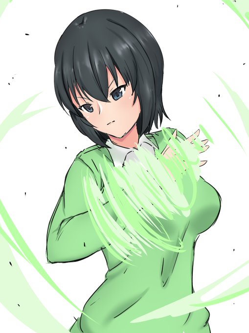 髪の塗りの練習がしたかった
学園異能物って減った気がする 