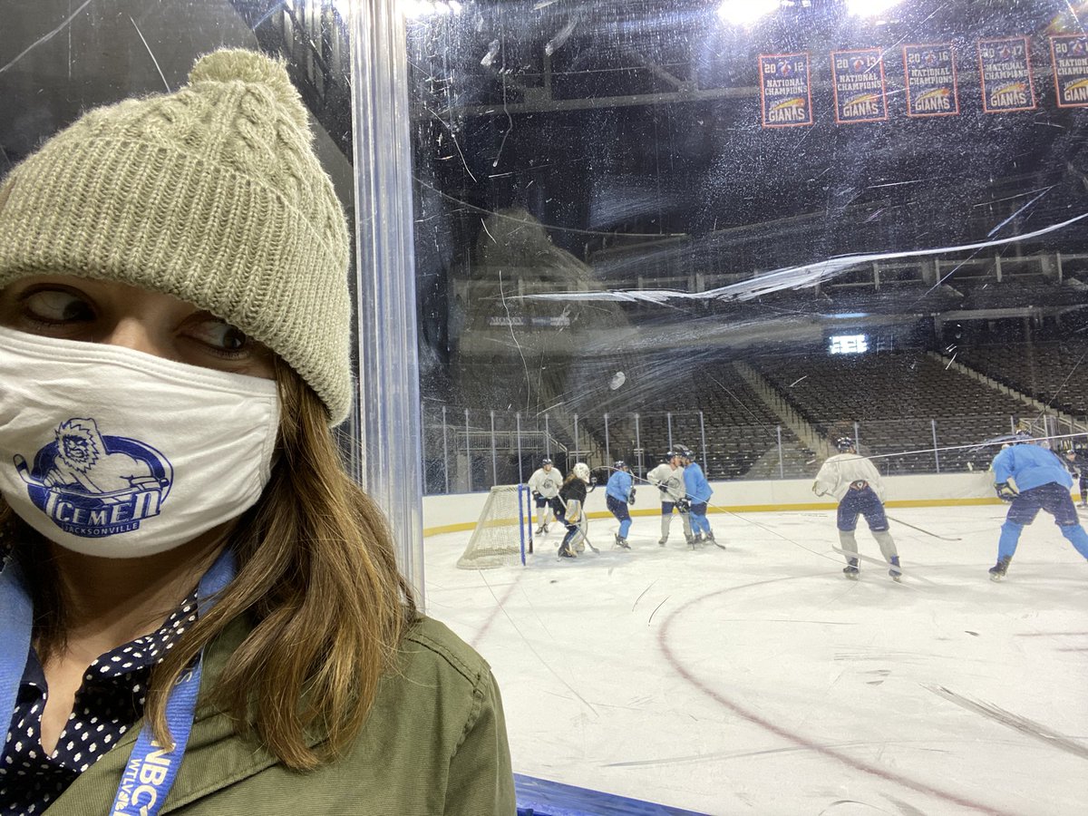 MiaOBrienTV's tweet photo. Y’all ready, @IcemenPuckheads ???? 

@JaxIcemen begin season Friday, home opener Saturday at @VyStarVetArena ‼️🏒 https://t.co/M8rdAPw6Kw