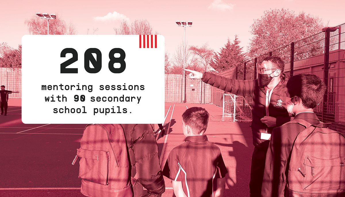 Overcoming. Adapting. Our work has not stopped. #SaintsFoundation